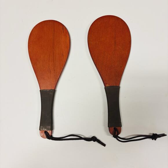 Jokari Vintage RacquetBall Paddles Set Of 2 Preowned. Nice Condition - Picture 6 of 15